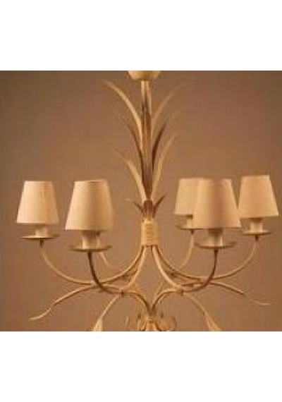 Lustre em ferro colonial abacaxi